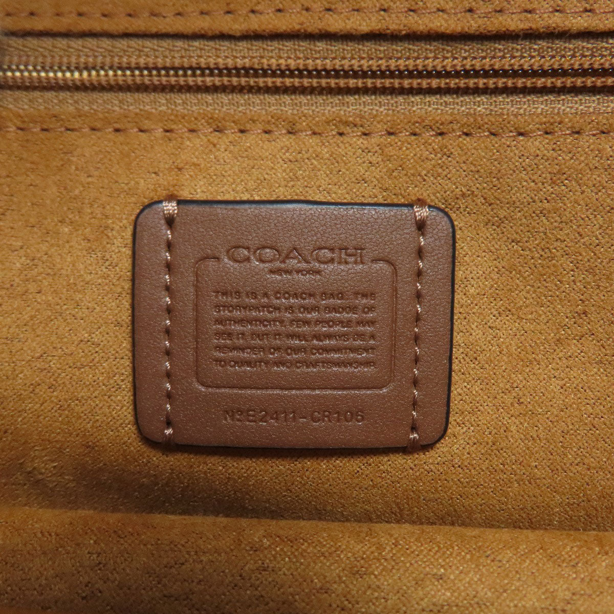Coach Shoulder Bag Cr106 Pvc Black Eliza