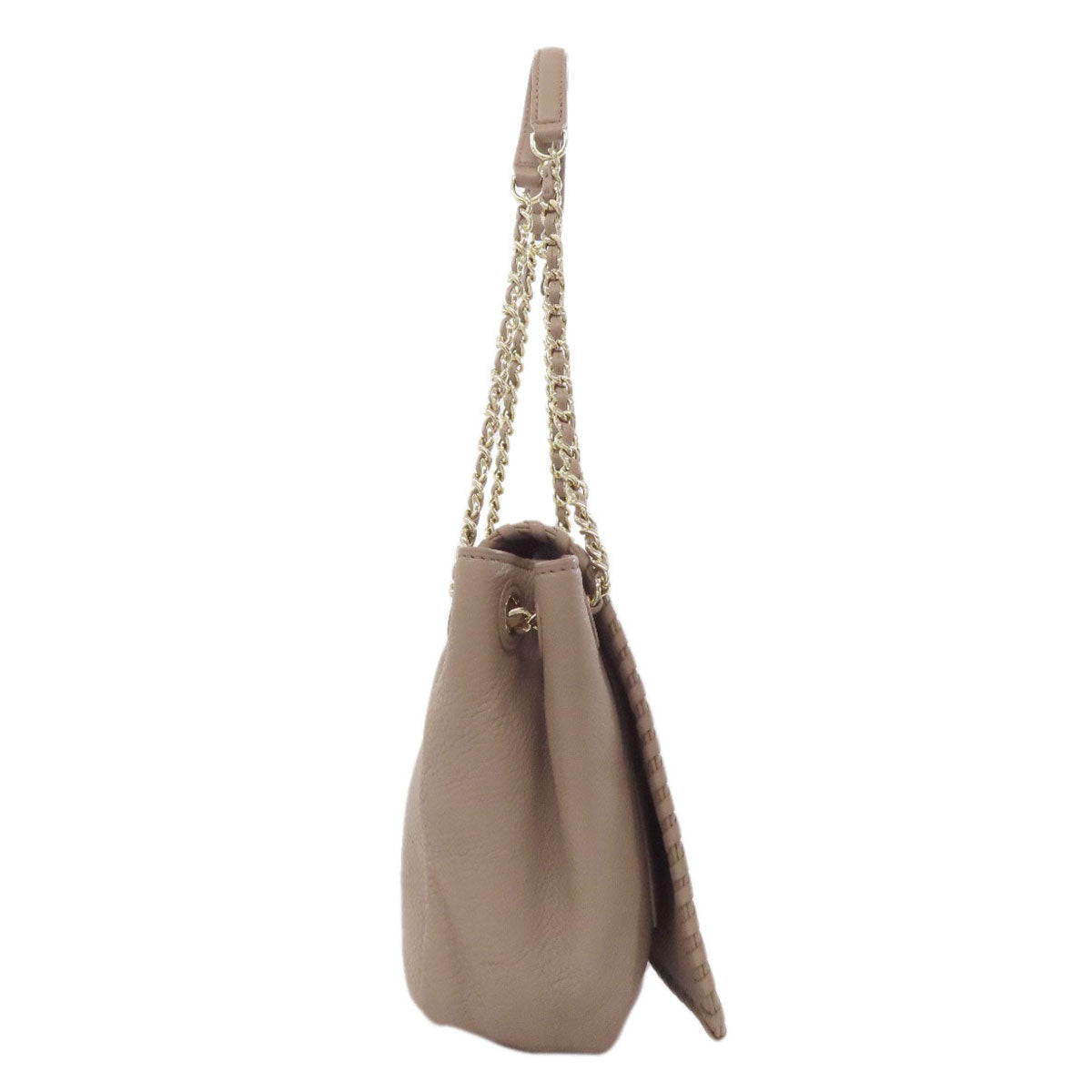 Tory Burch Shoulder Bag Leather Beige Marion