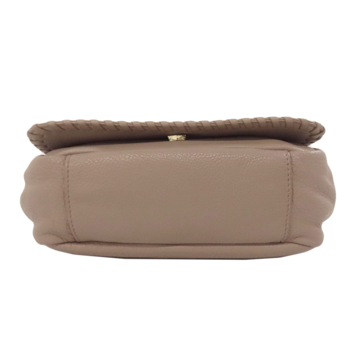 Tory Burch Shoulder Bag Leather Beige Marion