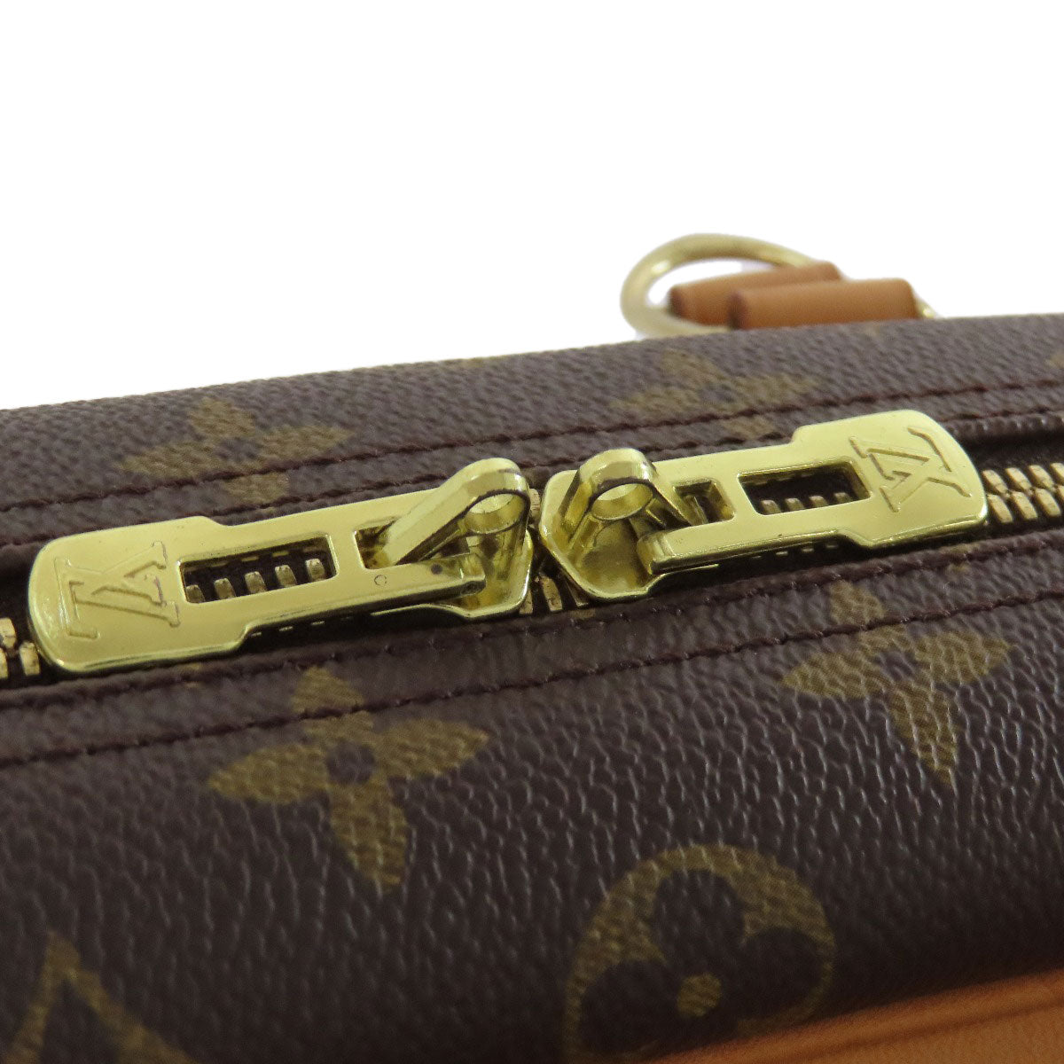Louis Vuitton Handbag M47270 Monogram Canvas Brown Deauville