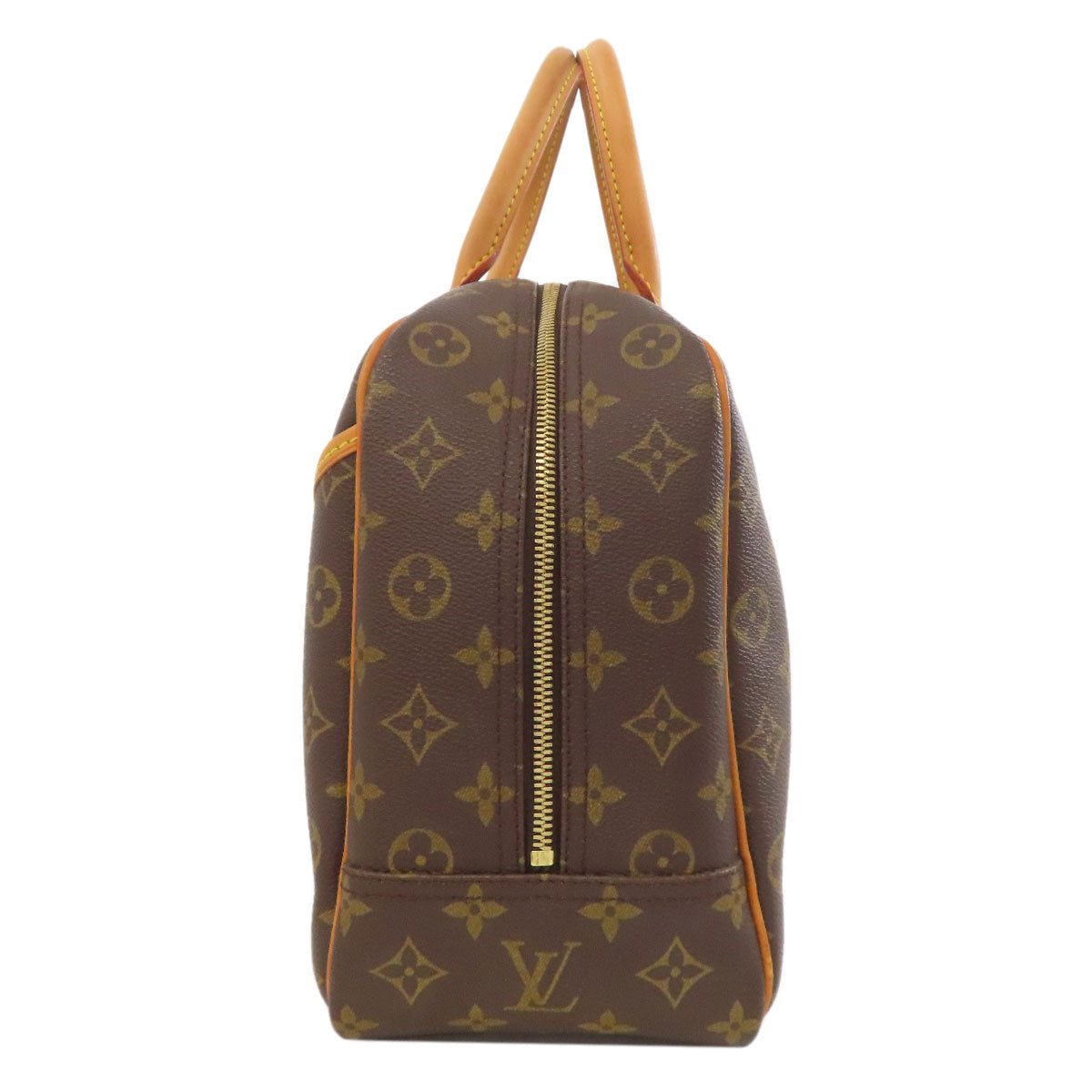 Louis Vuitton Handbag M47270 Monogram Canvas Brown Deauville