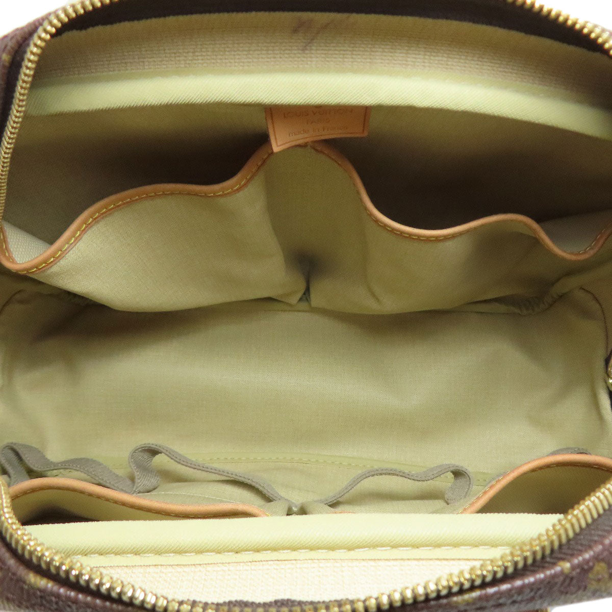 Louis Vuitton Handbag M47270 Monogram Canvas Brown Deauville