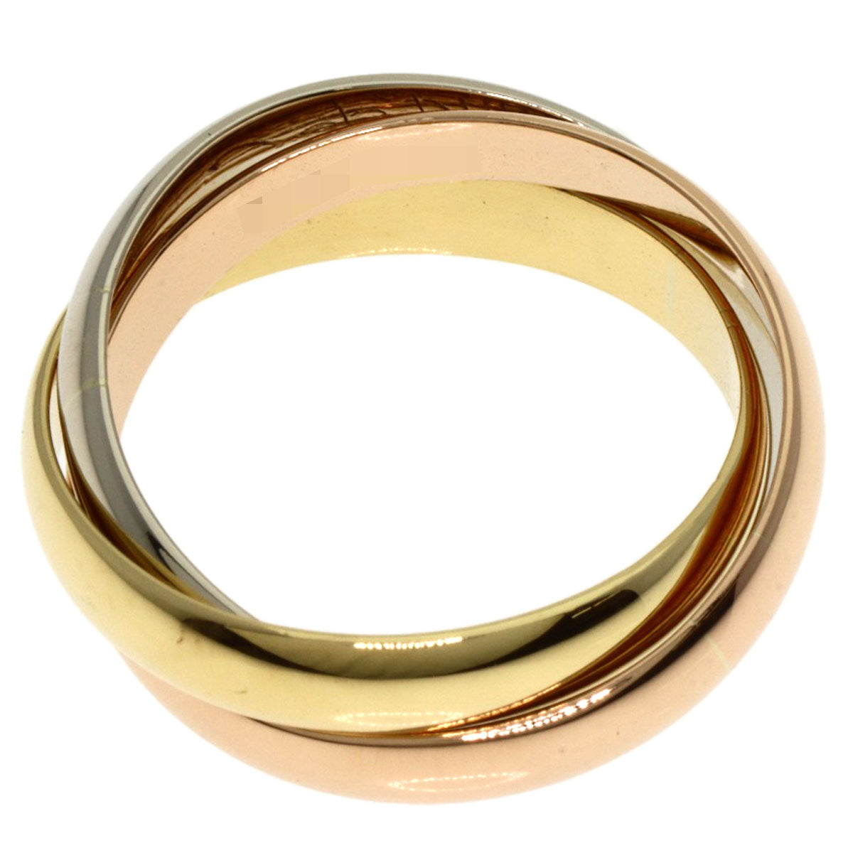 Cartier Ring K18Yg , K18Wg , K18Pg Gold Trinity Women