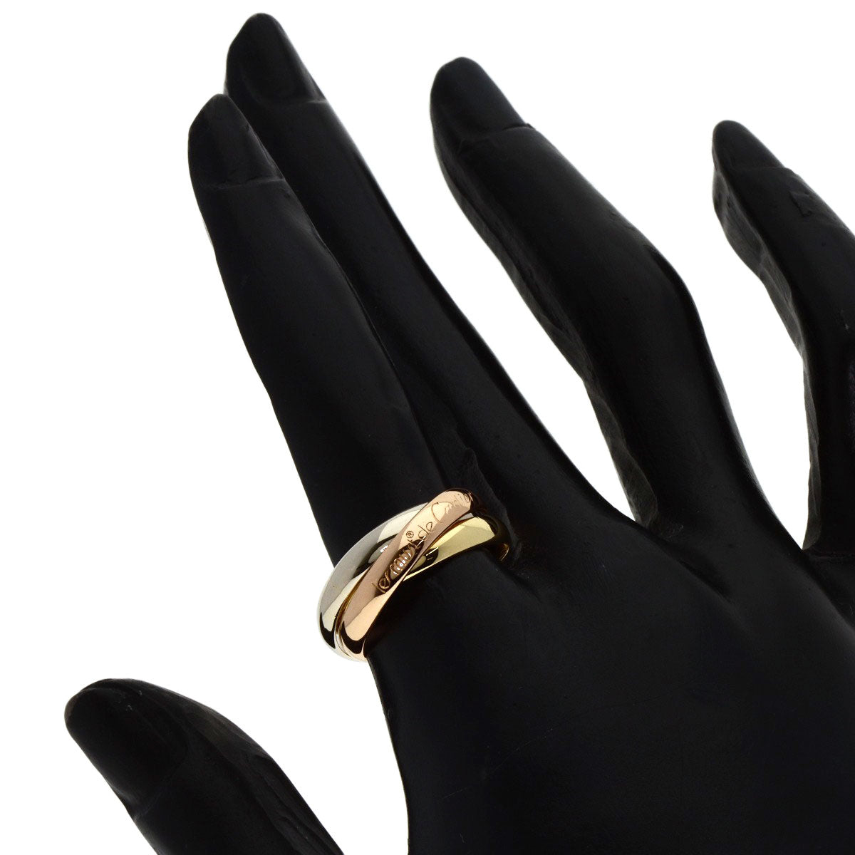 Cartier Ring K18Yg , K18Wg , K18Pg Gold Trinity Women