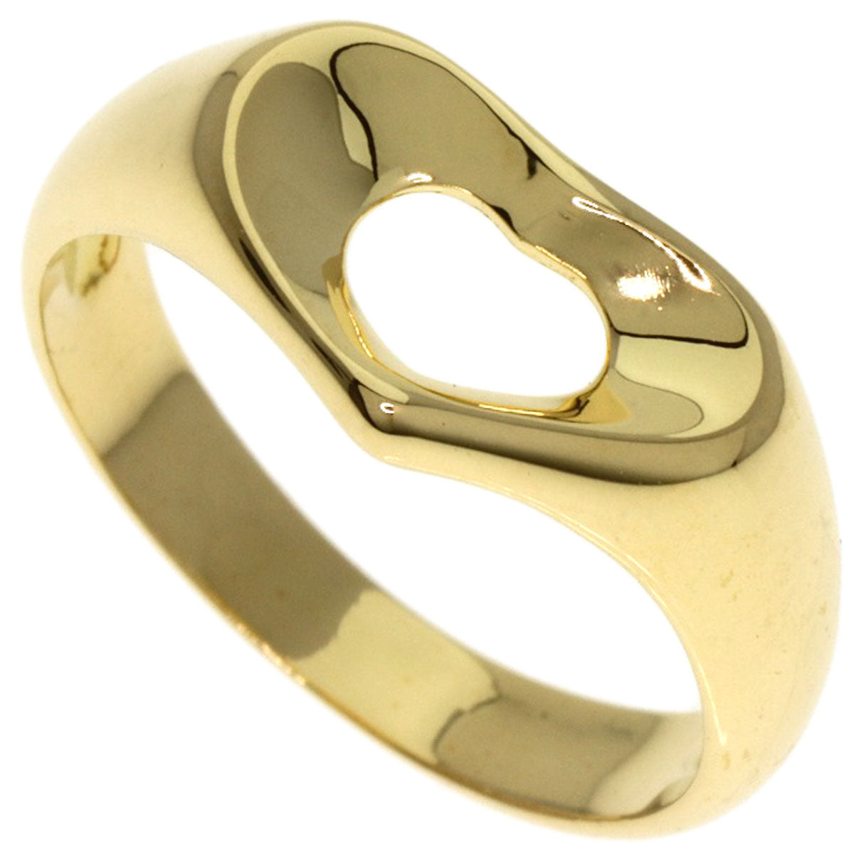 Tiffany&Co. Ring 18K Yellow Gold Gold Open Heart