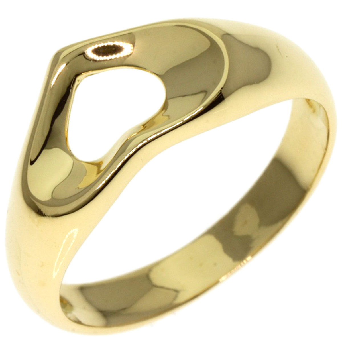 Tiffany&Co. Ring 18K Yellow Gold Gold Open Heart