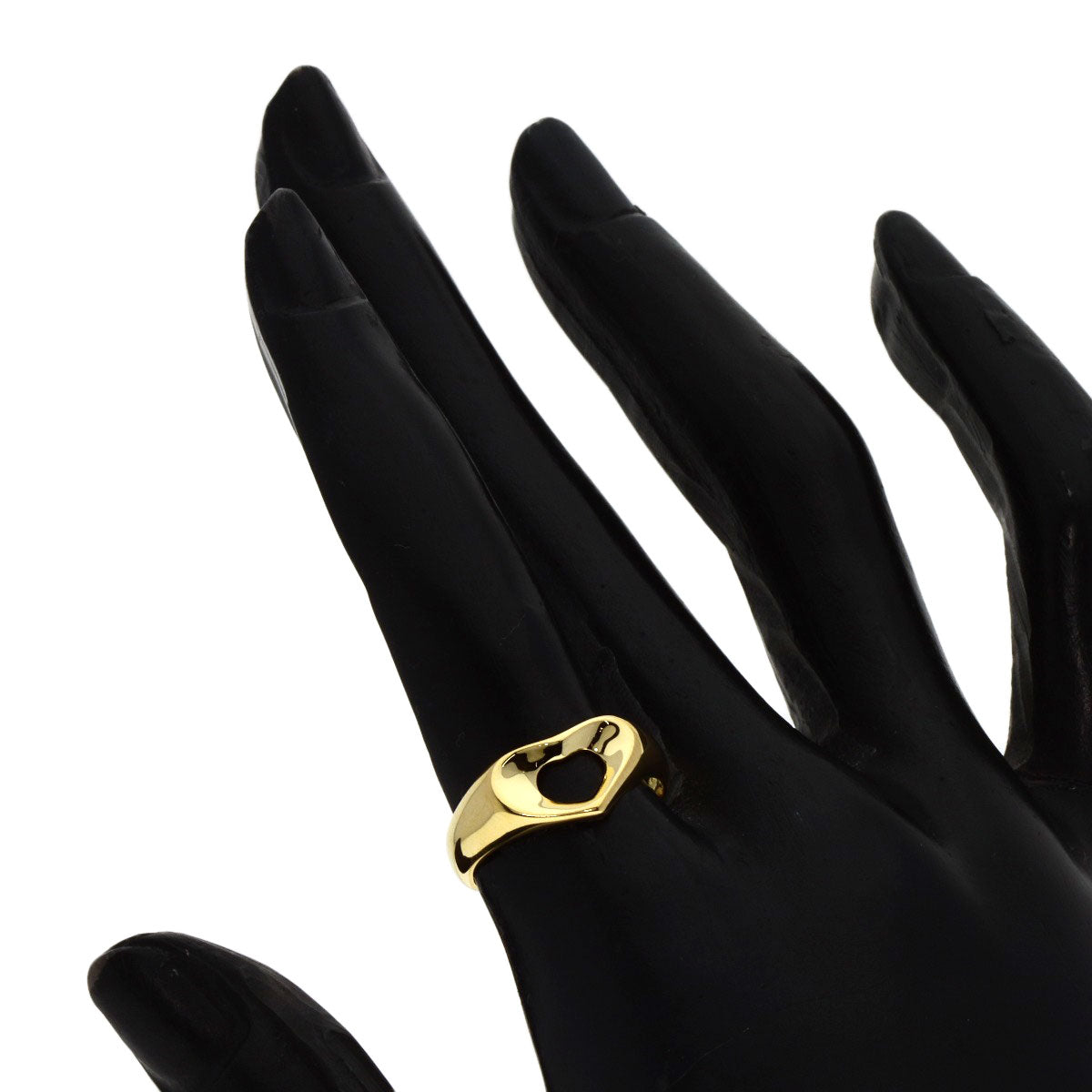 Tiffany&Co. Ring 18K Yellow Gold Gold Open Heart
