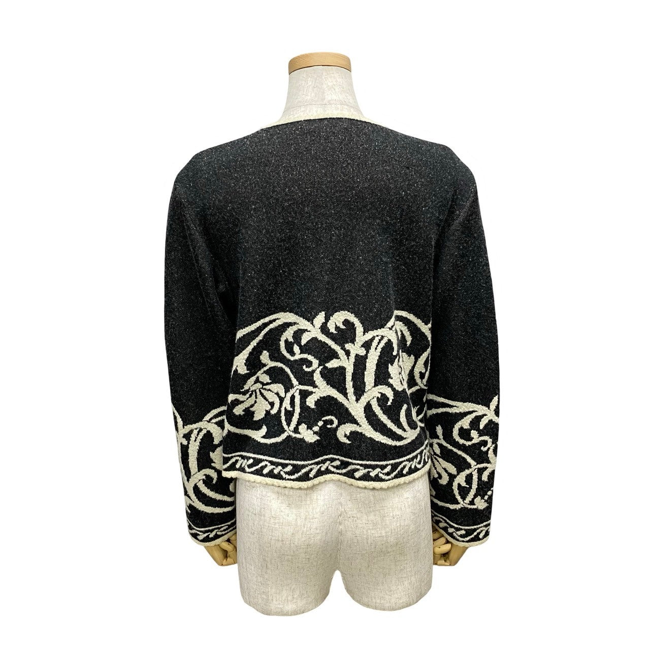 Dior Cardigan Rayon, Nylon, Acrylic, Wool Black Women L