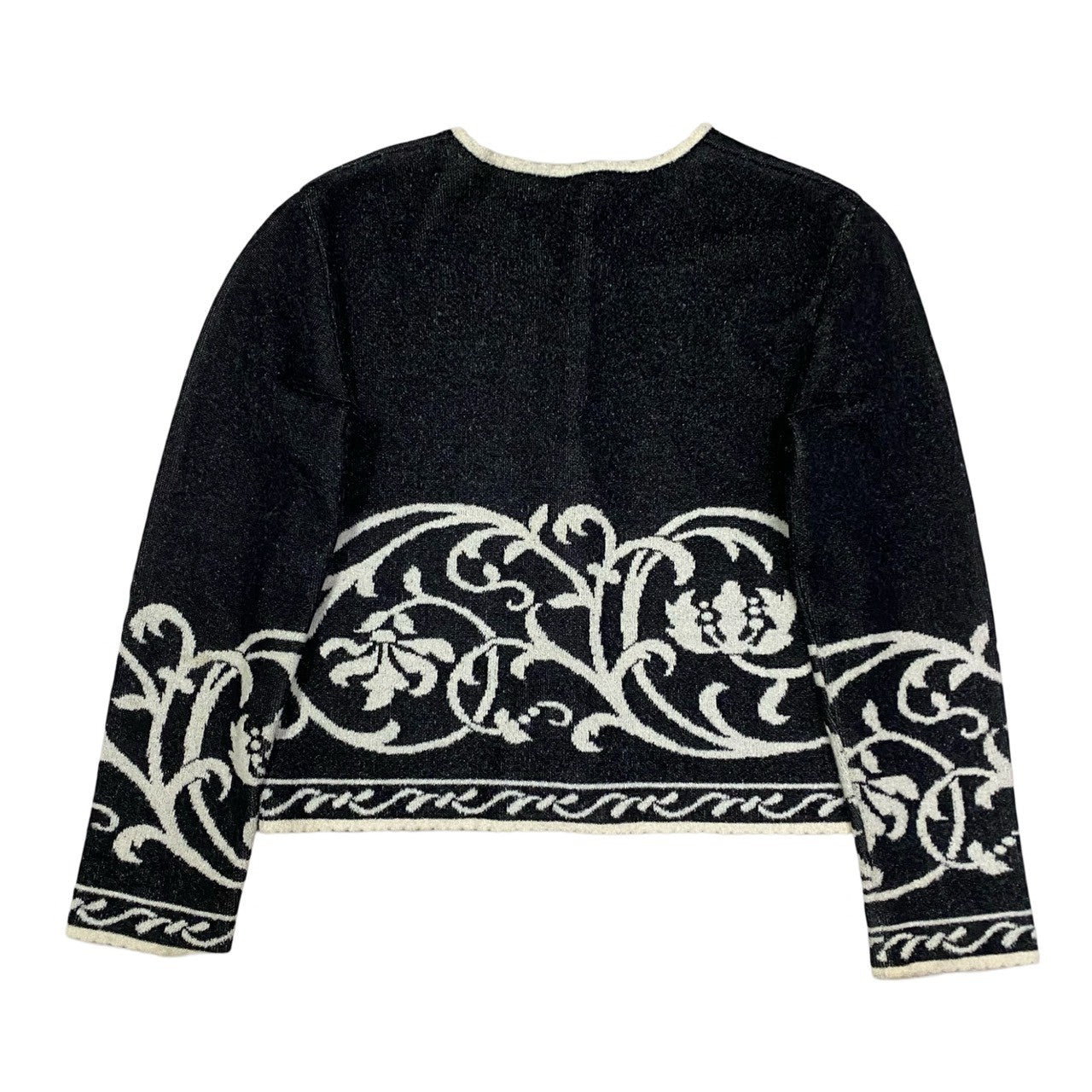 Dior Cardigan Rayon, Nylon, Acrylic, Wool Black Women L