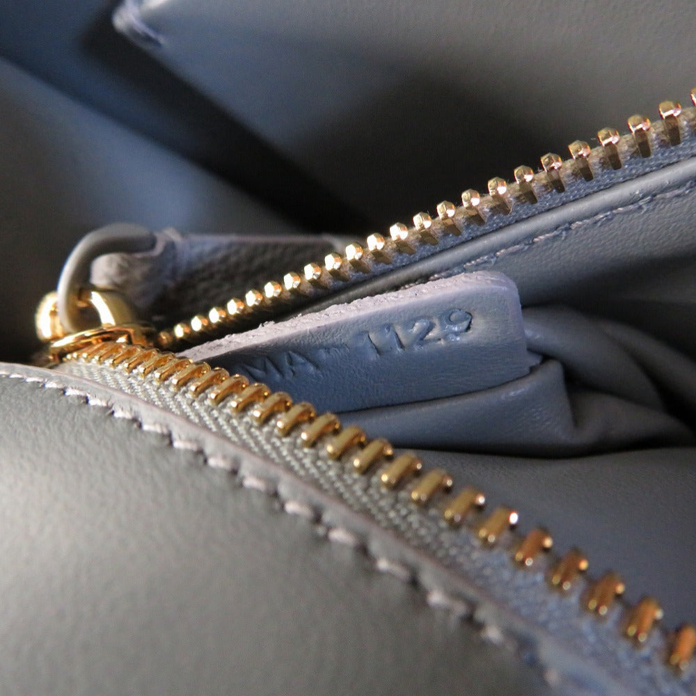 Christian Dior Shoulder Bag M9203Umos Leather Gray 30 Montaigne Women