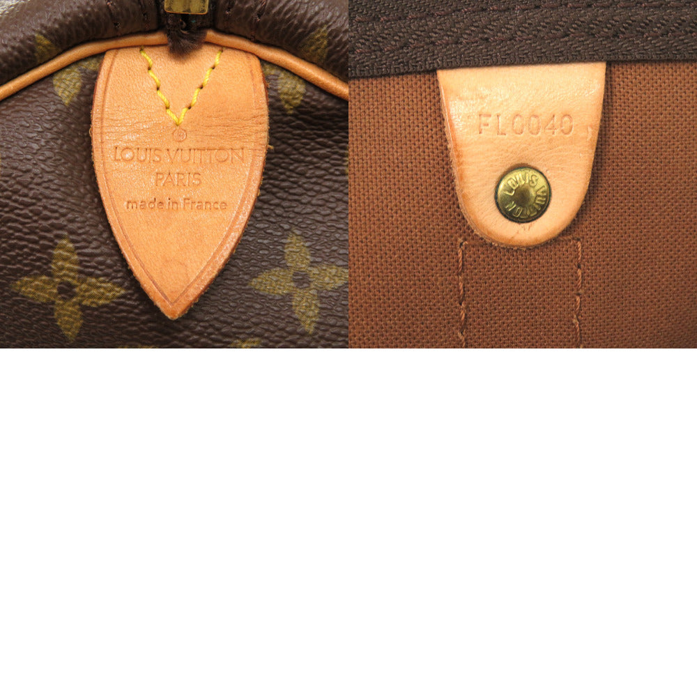 Louis Vuitton Boston Duffel Bag M41426 Monogram Canvas Brown Monogram Keepall 50 Mens