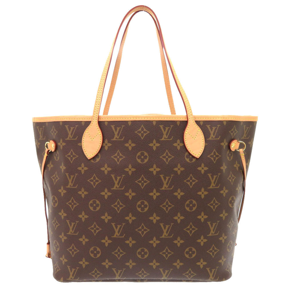 Louis Vuitton Tote Bag M40995 Monogram Canvas Brown Monogram New Neverfull Mm Women
