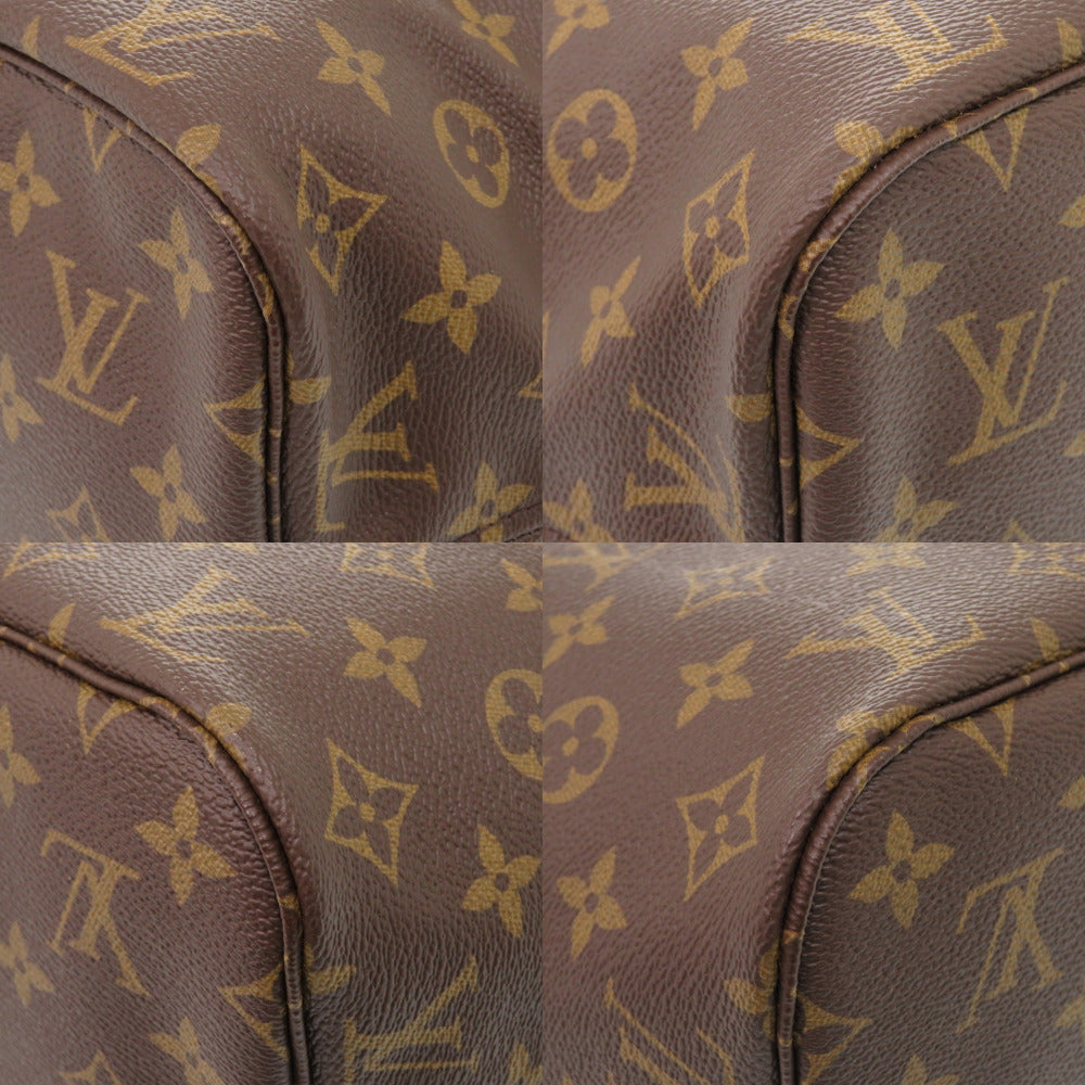 Louis Vuitton Tote Bag M40995 Monogram Canvas Brown Monogram New Neverfull Mm Women