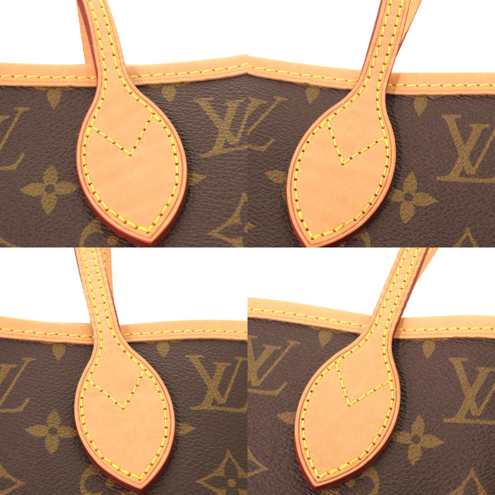 Louis Vuitton Tote Bag M40995 Monogram Canvas Brown Monogram New Neverfull Mm Women