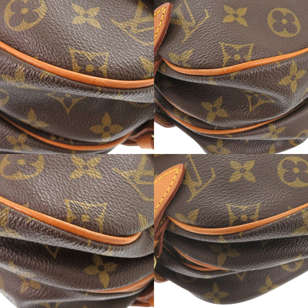 Louis Vuitton Shoulder Bag Ar1911 Monogram Canvas Brown Monogram Saumur 30 Women