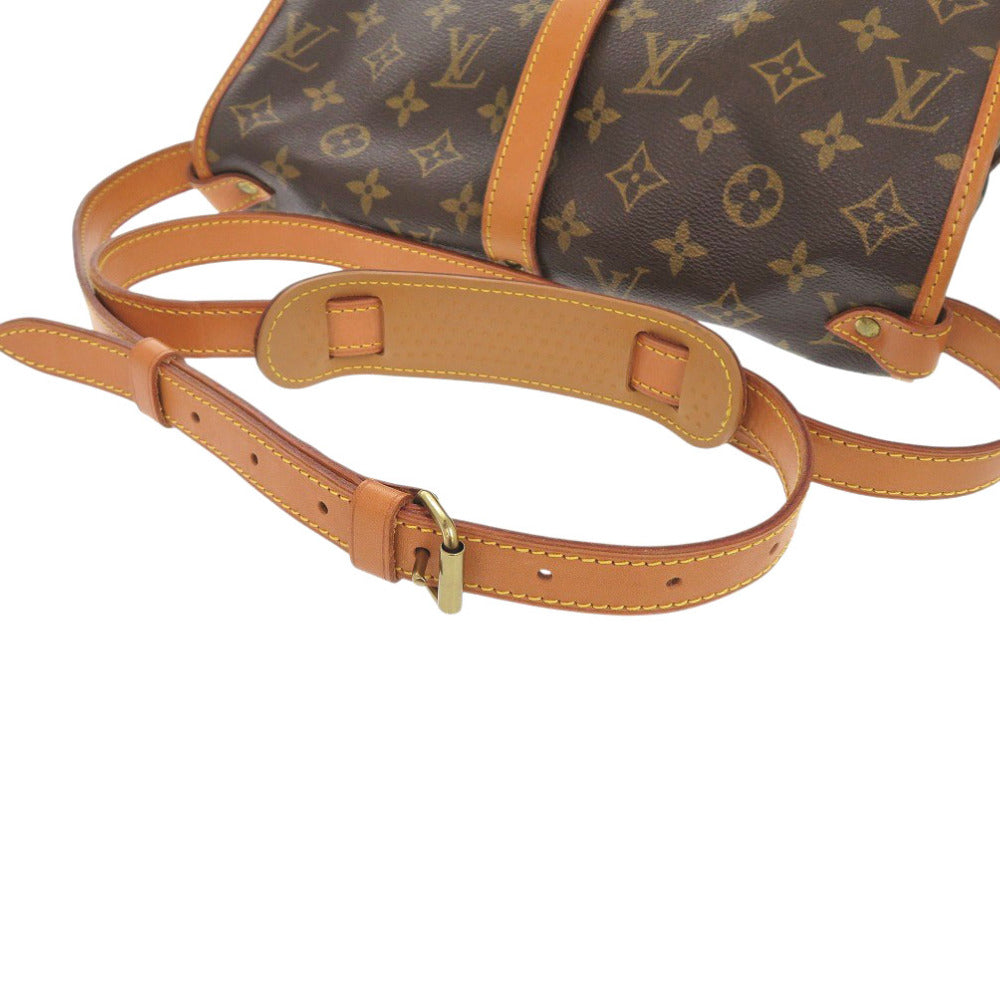 Louis Vuitton Shoulder Bag Ar1911 Monogram Canvas Brown Monogram Saumur 30 Women