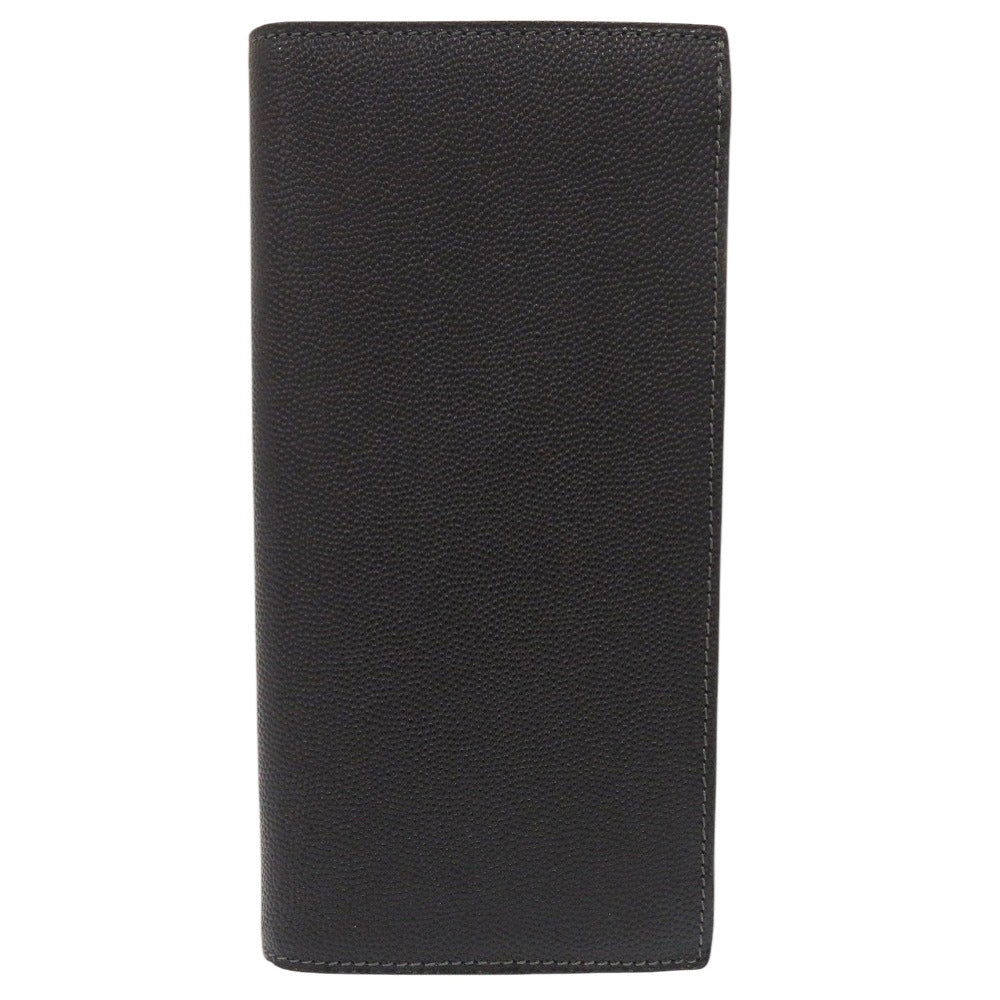 Cartier Long Wallet Purse L3000770 Leather Black Bifold Wallet Billfold Santos Mens