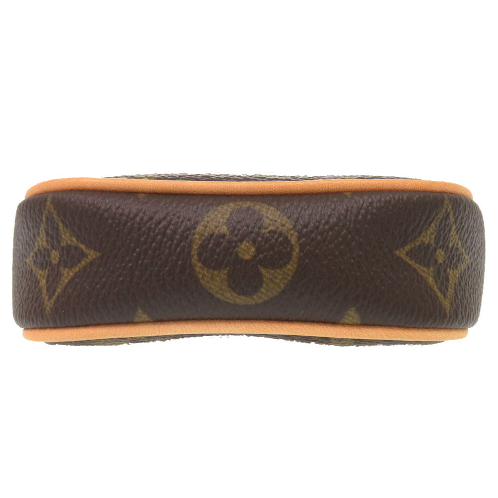 Louis Vuitton Shoulder Bag M60018 Monogram Canvas Brown Monogram Pochette Cancun Women