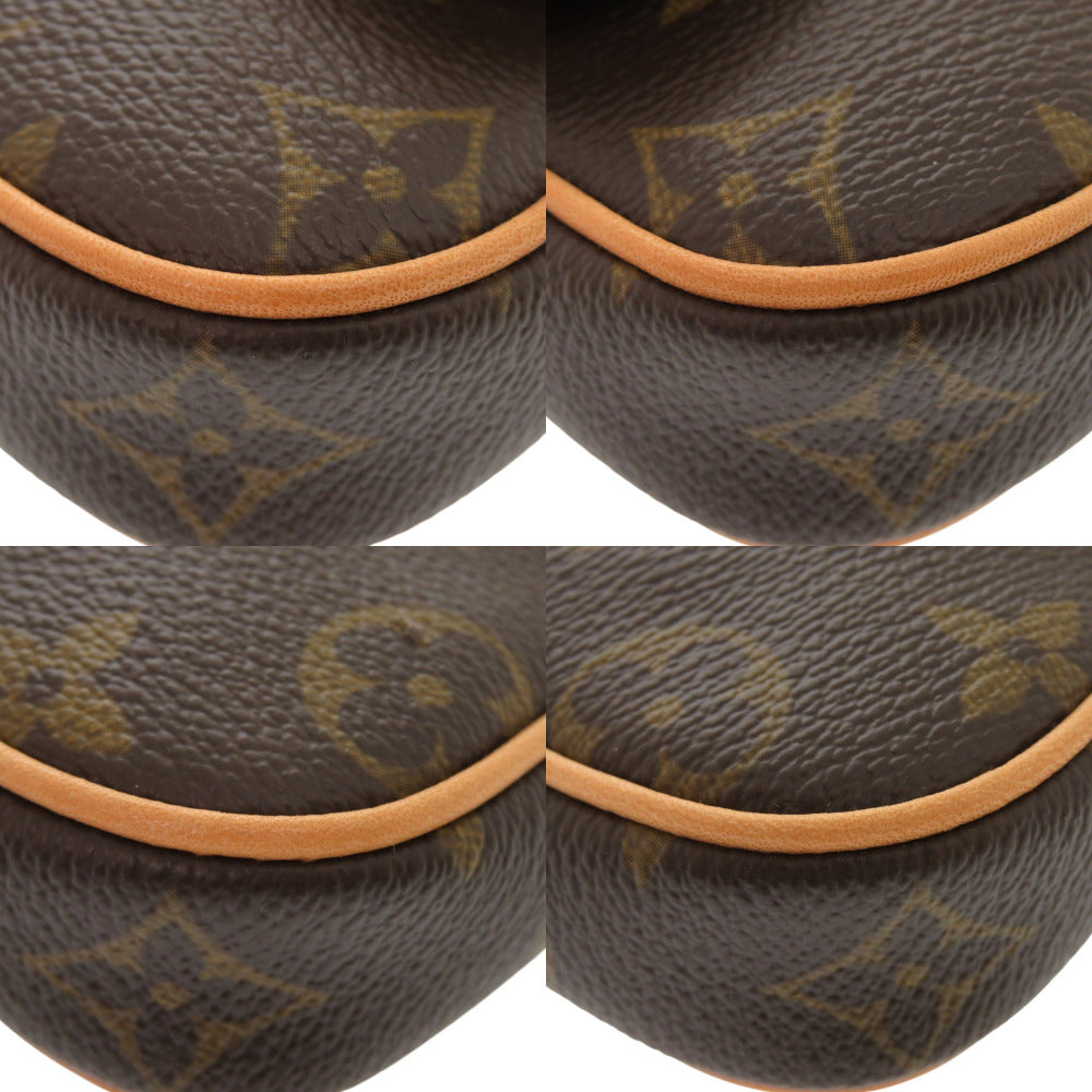 Louis Vuitton Shoulder Bag M60018 Monogram Canvas Brown Monogram Pochette Cancun Women