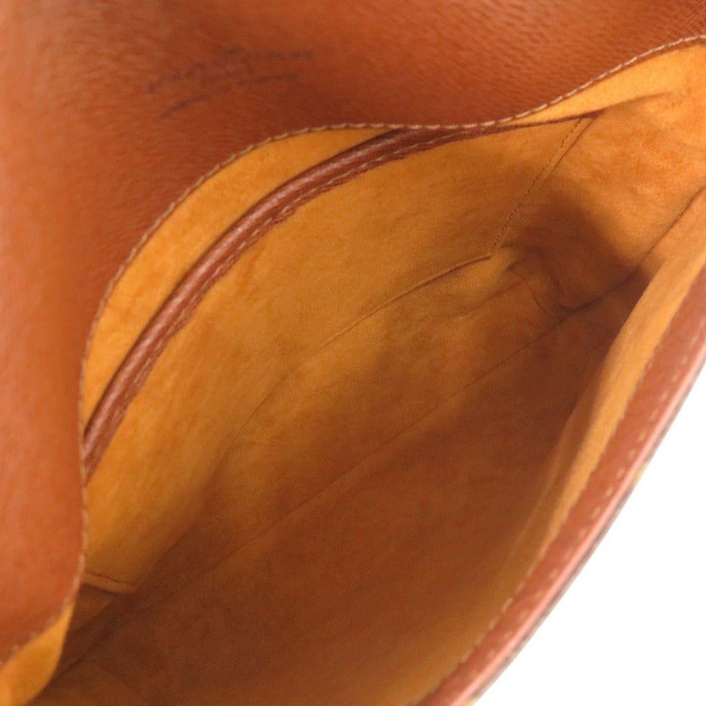 Louis Vuitton Shoulder Bag M51258 Monogram Pvc Coated Canvas, Leather Brown Strap Monogram Musette