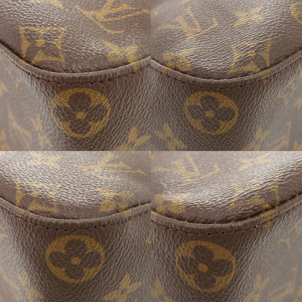 Louis Vuitton Shoulder Bag M51145 Monogram Canvas Brown Monogram Loopinggm Women