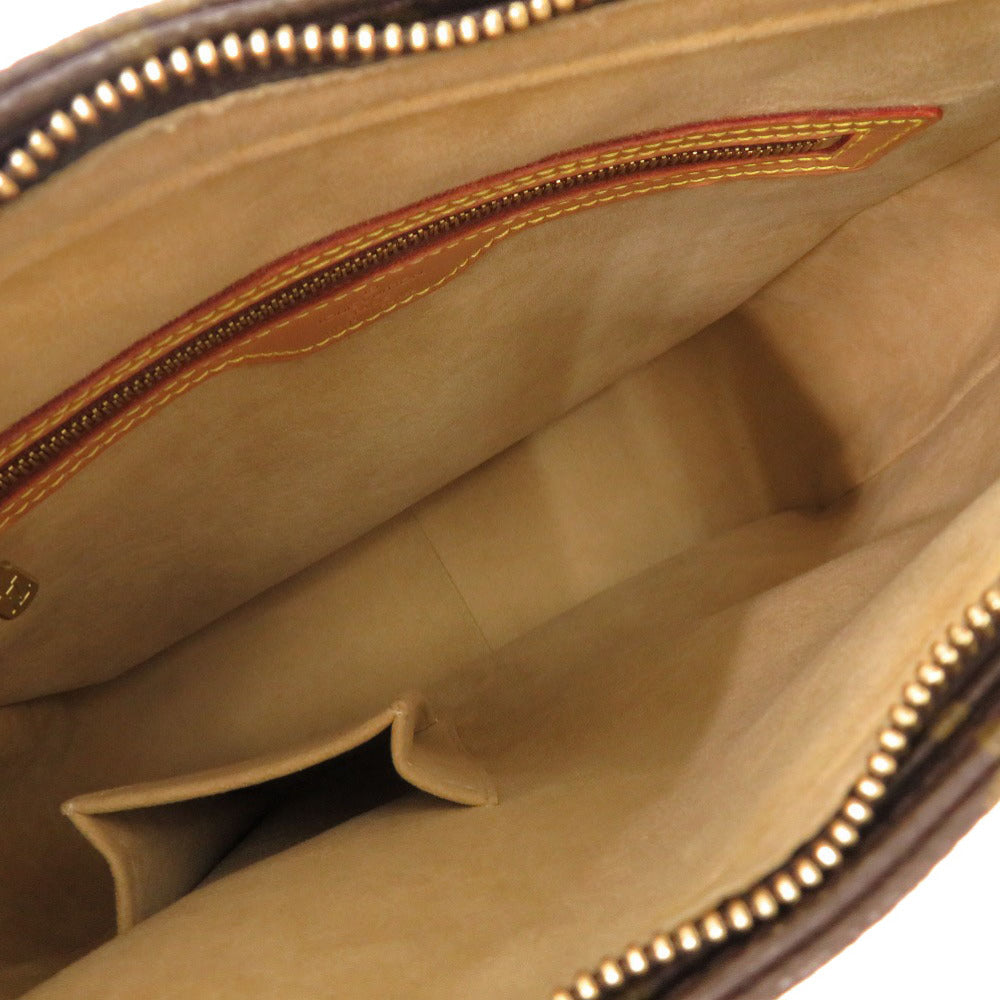 Louis Vuitton Shoulder Bag M51145 Monogram Canvas Brown Monogram Loopinggm Women