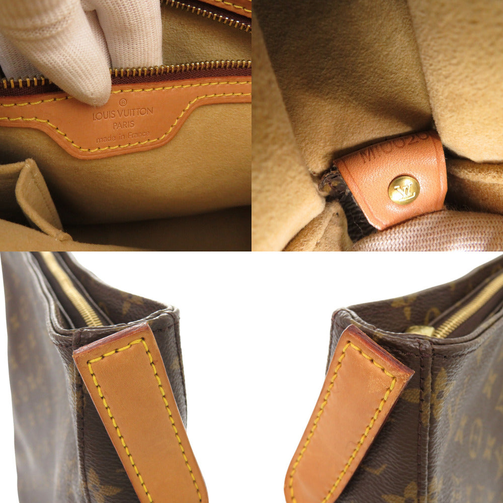 Louis Vuitton Shoulder Bag M51145 Monogram Canvas Brown Monogram Loopinggm Women