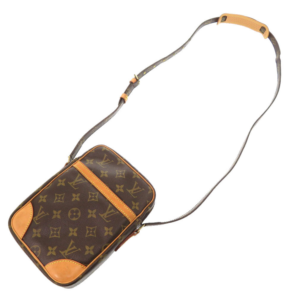 Louis Vuitton Shoulder Bag M45266 Monogram Canvas Brown Monogram Danube Women