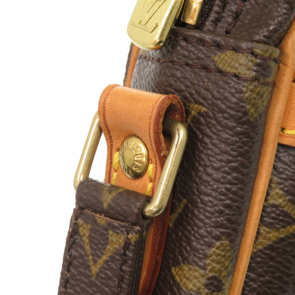 Louis Vuitton Shoulder Bag M45266 Monogram Canvas Brown Monogram Danube Women