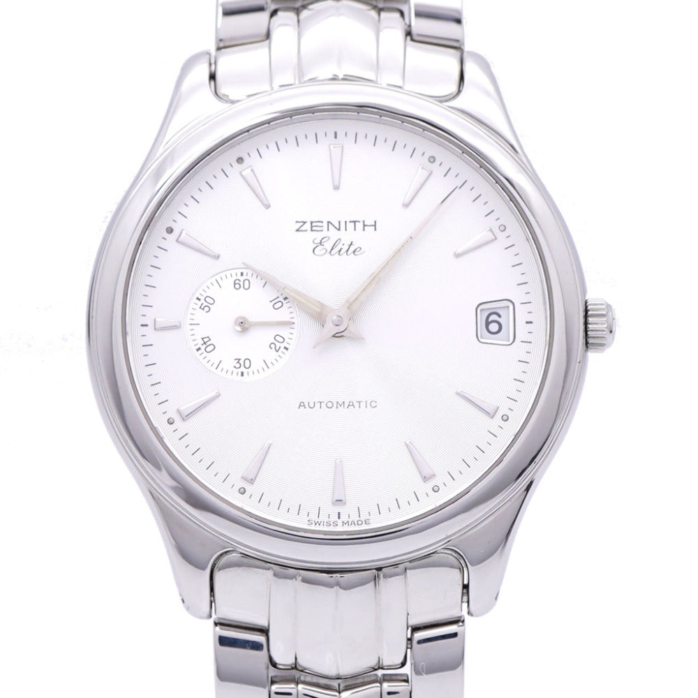 Zenith Watches Mechanical Automatic 02.0040.680 Stainless Steel Silver Class Elite Silver Dial