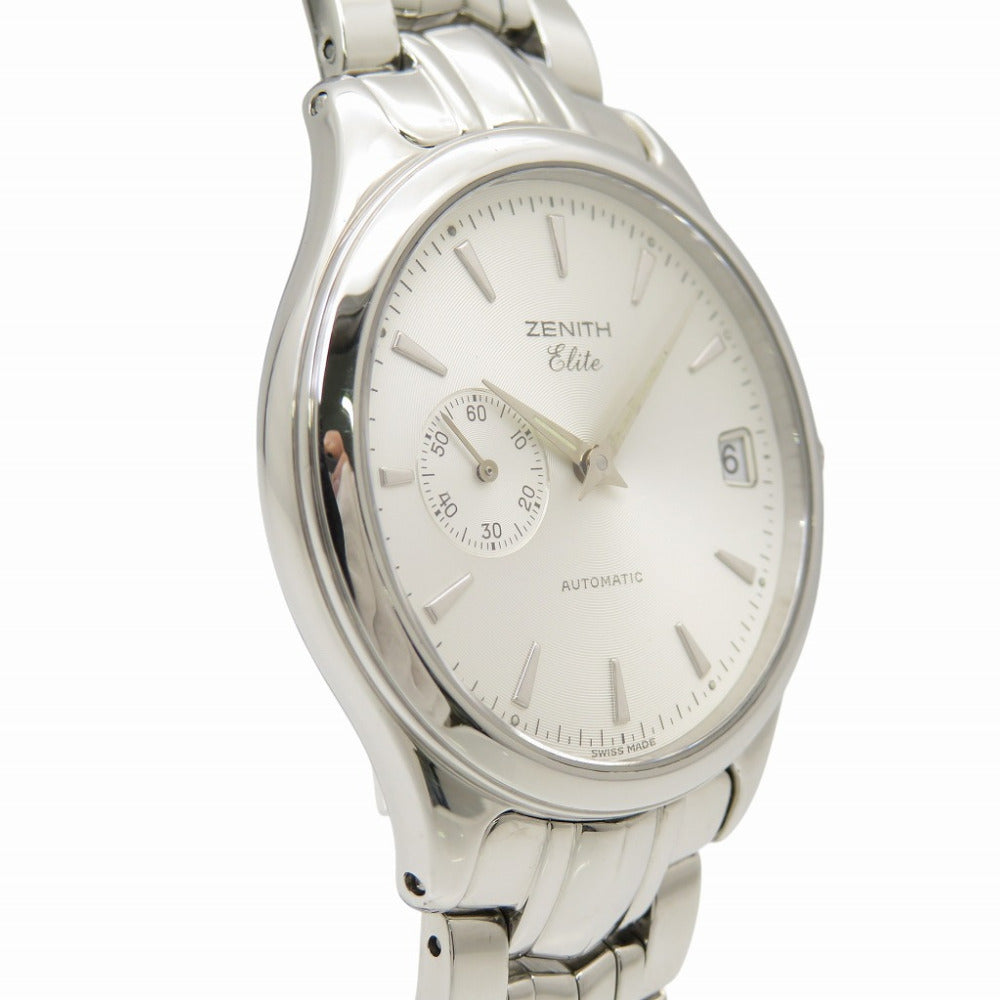 Zenith Watches Mechanical Automatic 02.0040.680 Stainless Steel Silver Class Elite Silver Dial