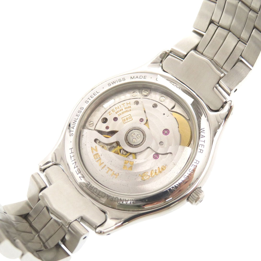 Zenith Watches Mechanical Automatic 02.0040.680 Stainless Steel Silver Class Elite Silver Dial