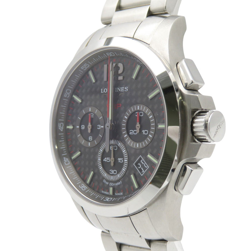 Longines Watches Quartz L3.717.4.66.6 Stainless Steel Gray Conquest Vhp Gray Dial
