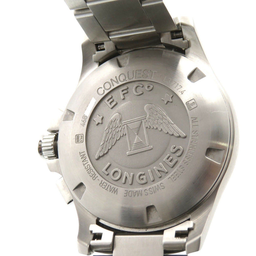 Longines Watches Quartz L3.717.4.66.6 Stainless Steel Gray Conquest Vhp Gray Dial