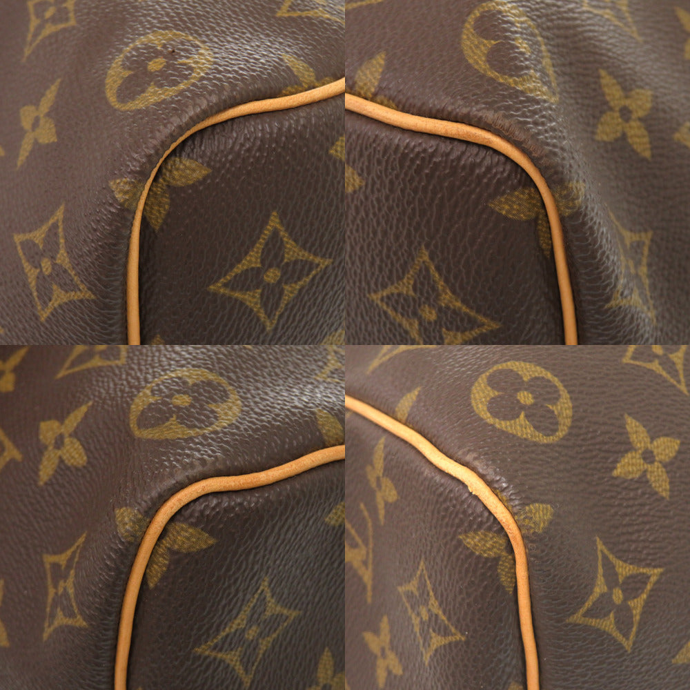 Louis Vuitton Boston Duffel Bag M41416 Monogram Canvas Brown Monogram Keepall Bandouliere50 Mens