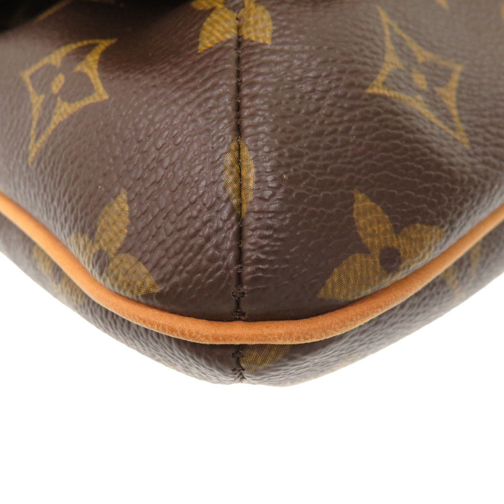 Louis Vuitton Shoulder Bag M51388 Monogram Canvas Brown Monogram Musette Tango Long Strap