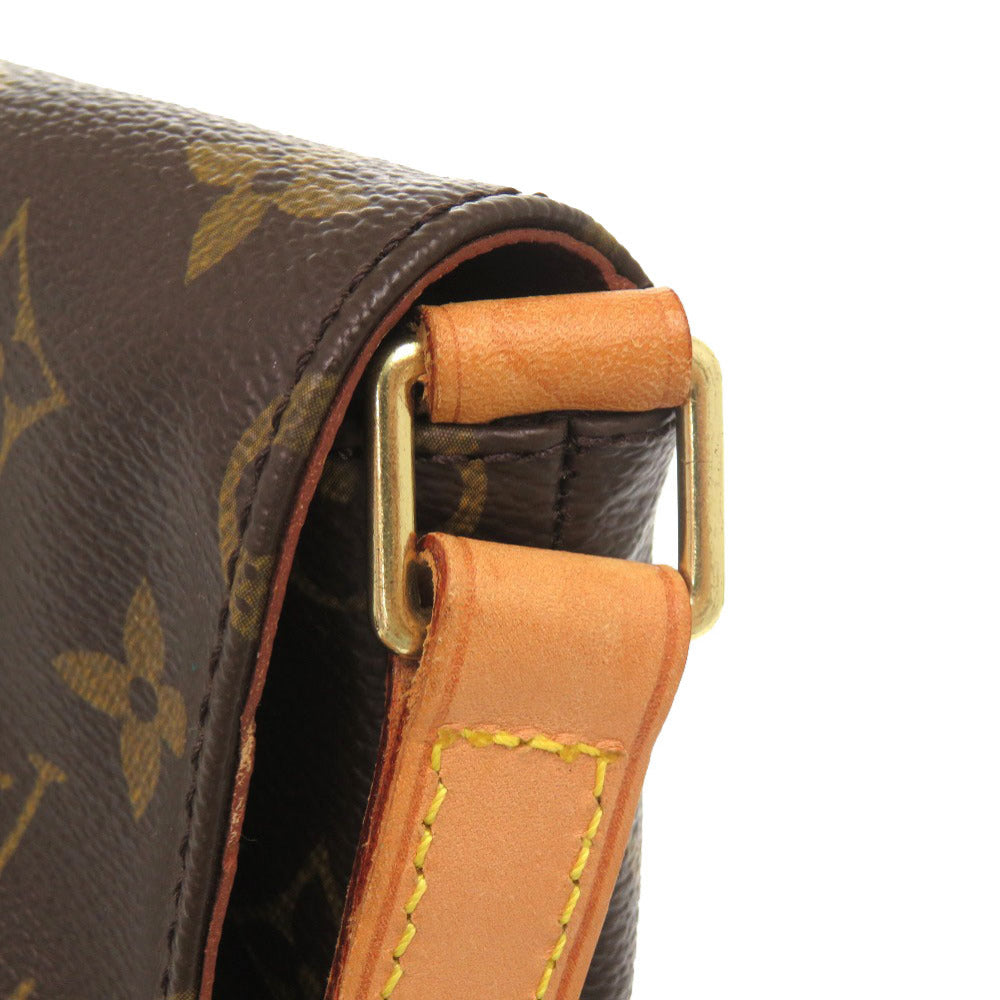Louis Vuitton Shoulder Bag M51388 Monogram Canvas Brown Monogram Musette Tango Long Strap
