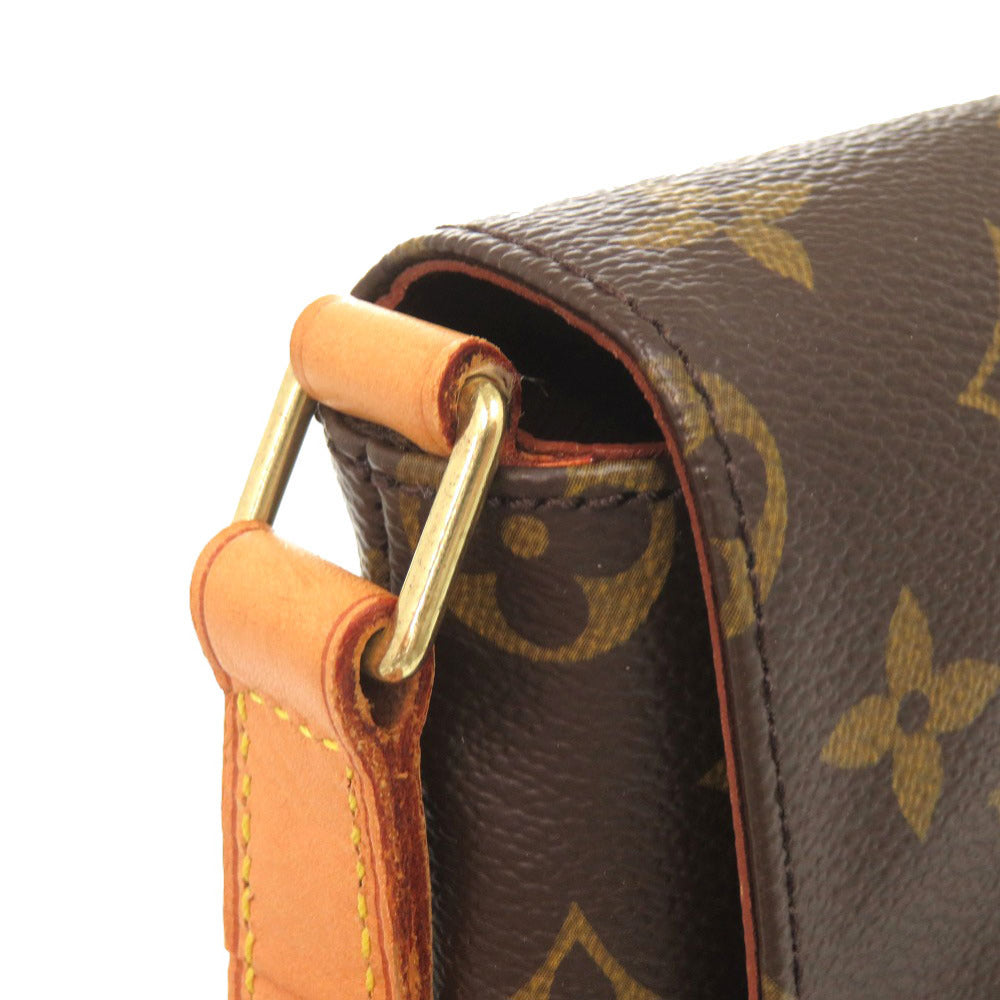 Louis Vuitton Shoulder Bag M51388 Monogram Canvas Brown Monogram Musette Tango Long Strap