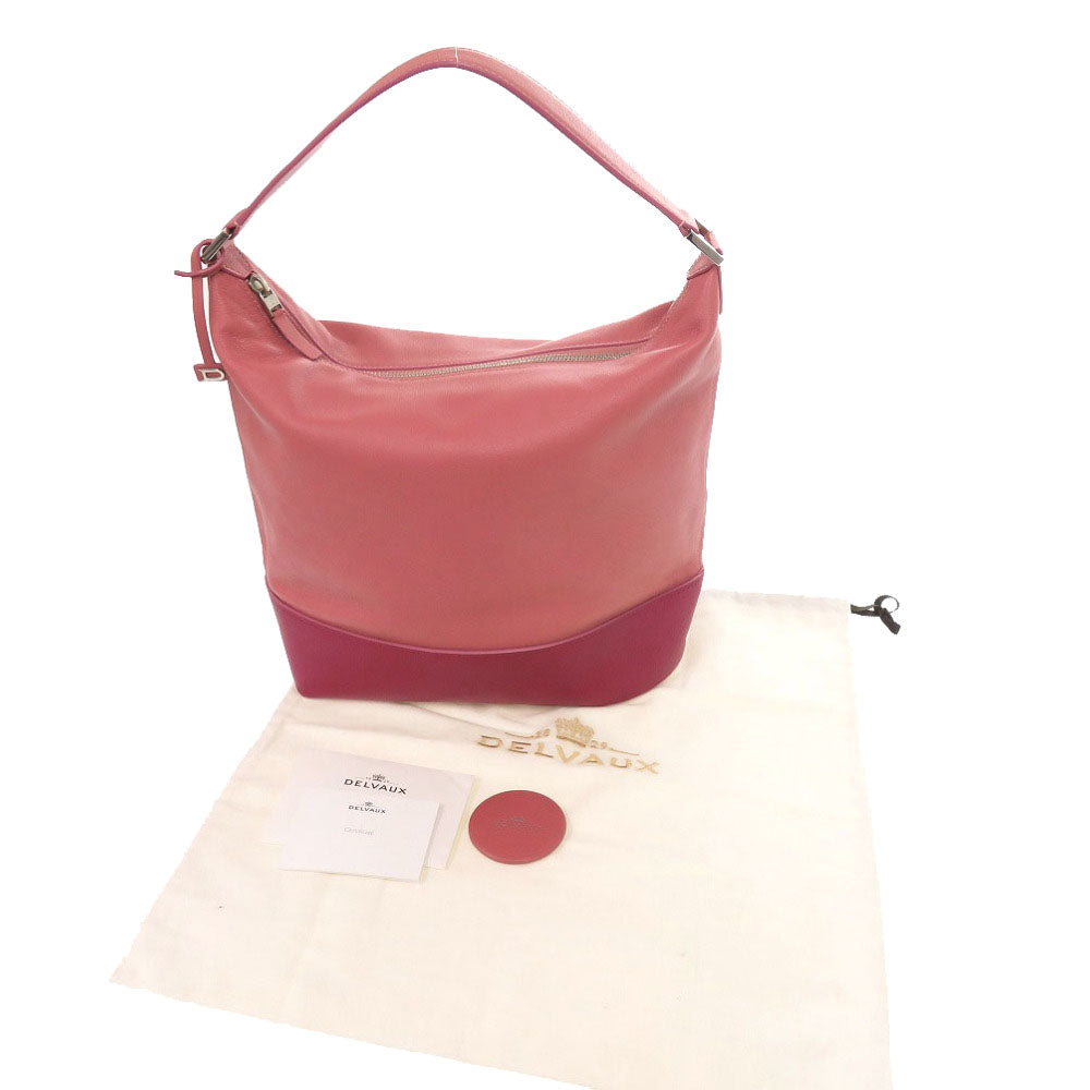 Delvaux Handbag A0365Allbicadb Pa00 Leather Pink One Shoulder Bag Every D Allure Women