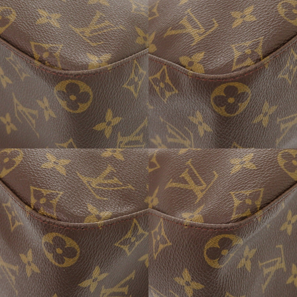 Louis Vuitton Shoulder Bag M51145 Monogram Canvas Brown Monogram Loopinggm