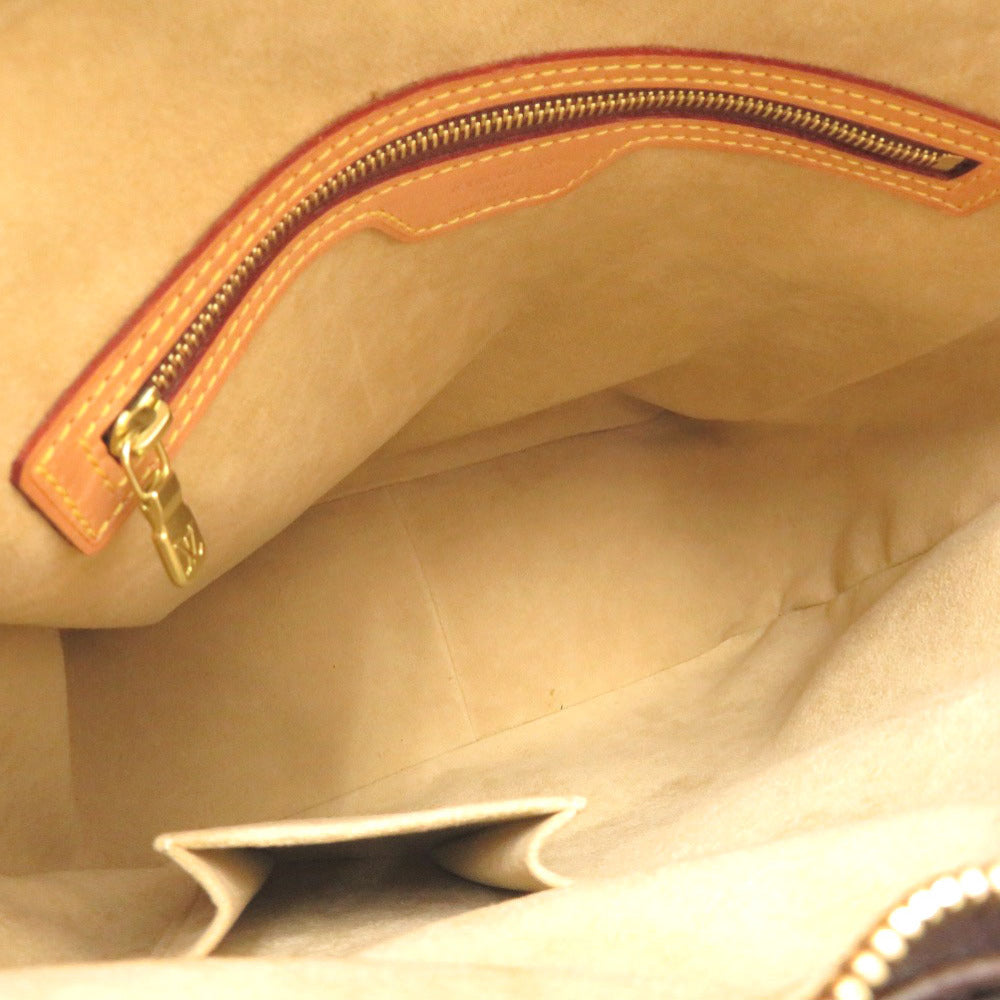 Louis Vuitton Shoulder Bag M51145 Monogram Canvas Brown Monogram Loopinggm