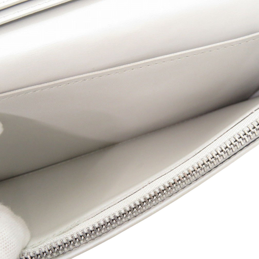 Louis Vuitton Long Wallet Purse N60335 Damier Anfini White Damier Portefeuille Braza Mens