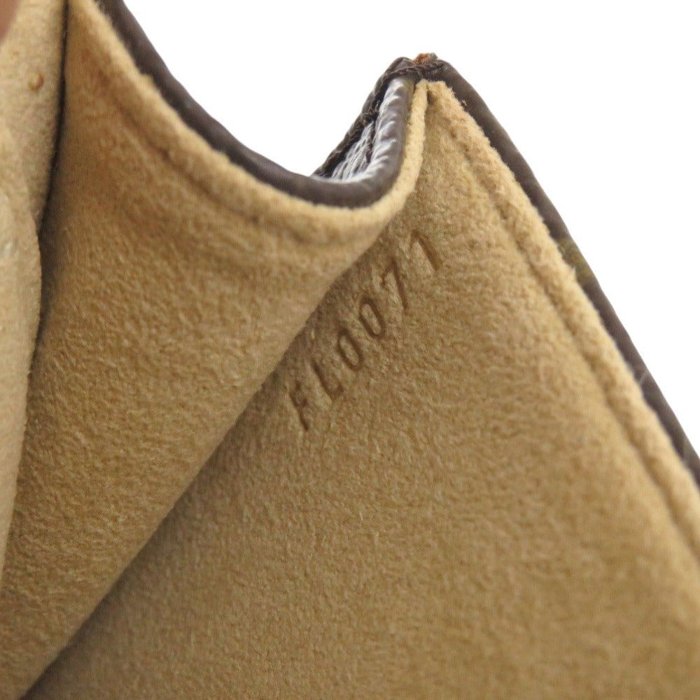 Louis Vuitton Shoulder Bag M51852 Monogram Canvas Brown Monogram Pochette Twin Gm Women