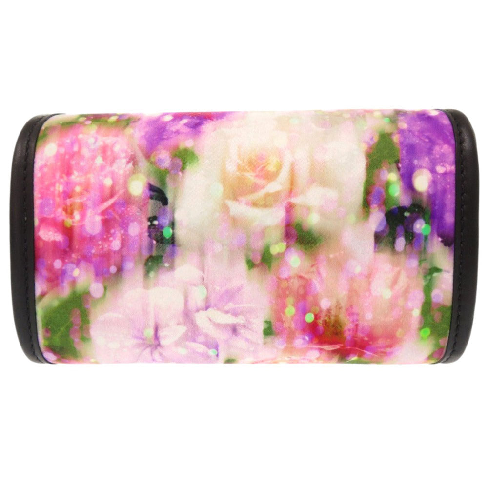 Jimmy Choo Handbag Nylon, Leather Pink 2Way Mini Bag Floral Women