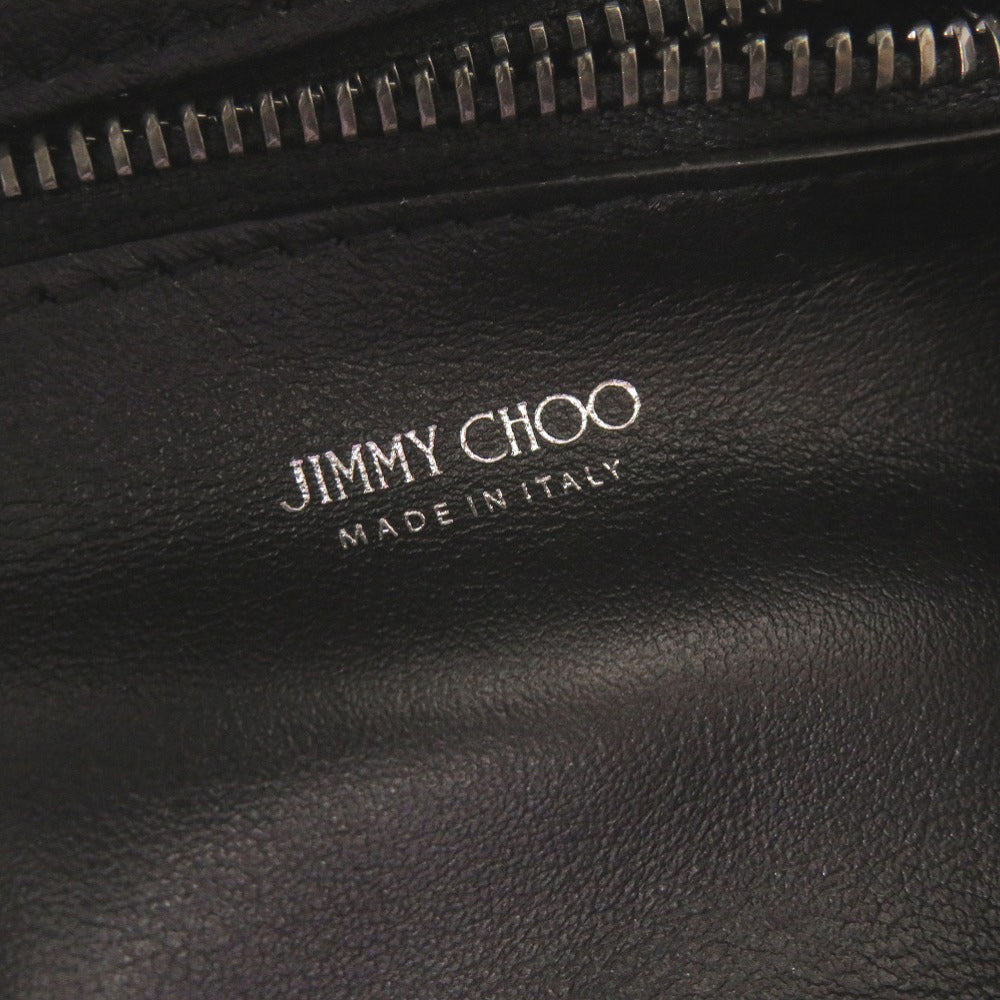 Jimmy Choo Handbag Nylon, Leather Pink 2Way Mini Bag Floral Women