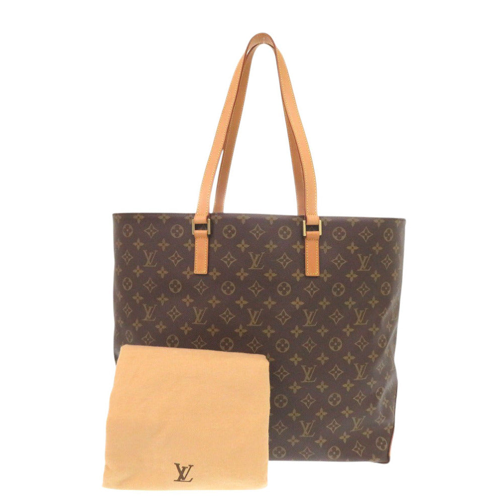 Louis Vuitton Tote Bag M51152 Monogram Canvas Brown Monogram Cabas Alto Women