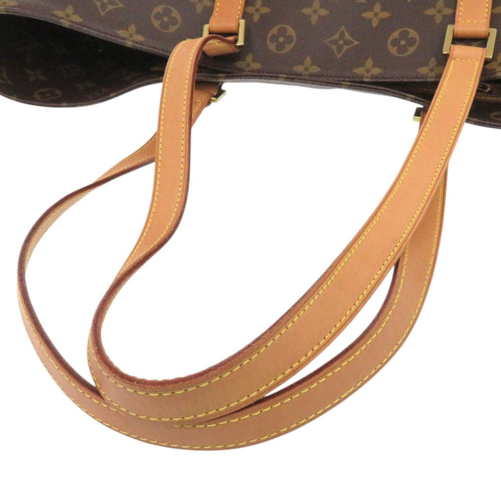 Louis Vuitton Tote Bag M51152 Monogram Canvas Brown Monogram Cabas Alto Women