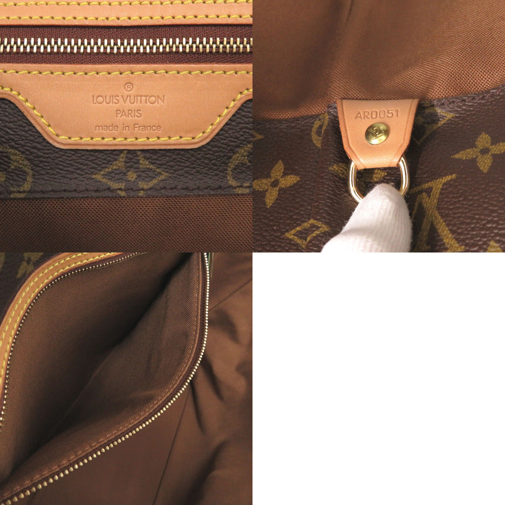 Louis Vuitton Tote Bag M51152 Monogram Canvas Brown Monogram Cabas Alto Women