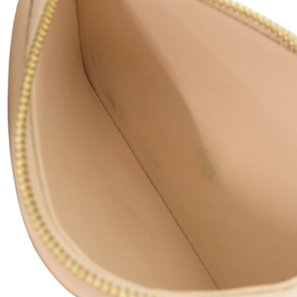 Louis Vuitton Tri-Fold Wallet M11363 Taurillon Clemence Leather Beige Pink Portefeuille Capcine