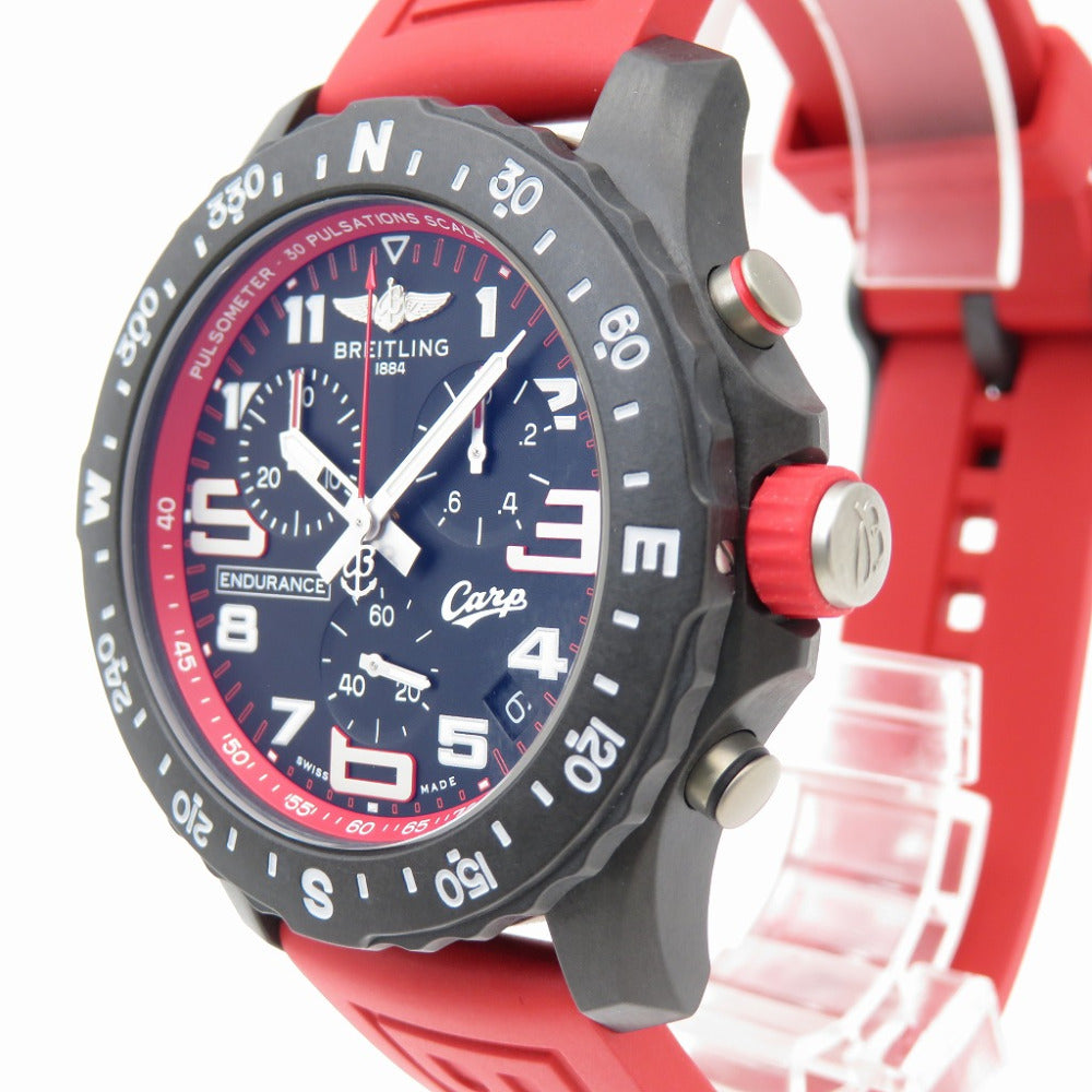 Breitling Watches Quartz X823101E1B1S1 Bright Light, Rubber Black Quartz Endurance Pro Hiroshima